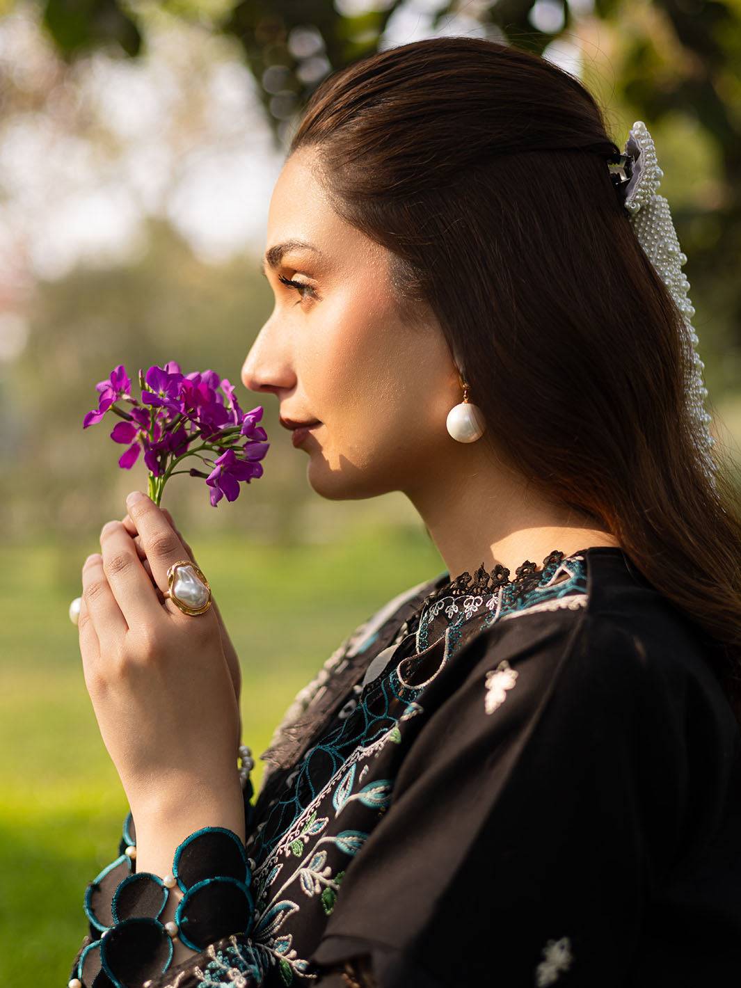 Parishay | Shangrila Luxury Lawn | SHR - 02 by Maria Faisal - Registered Vendor of : Parishay - type : Ladies Clothes - 100% original wedding dresses