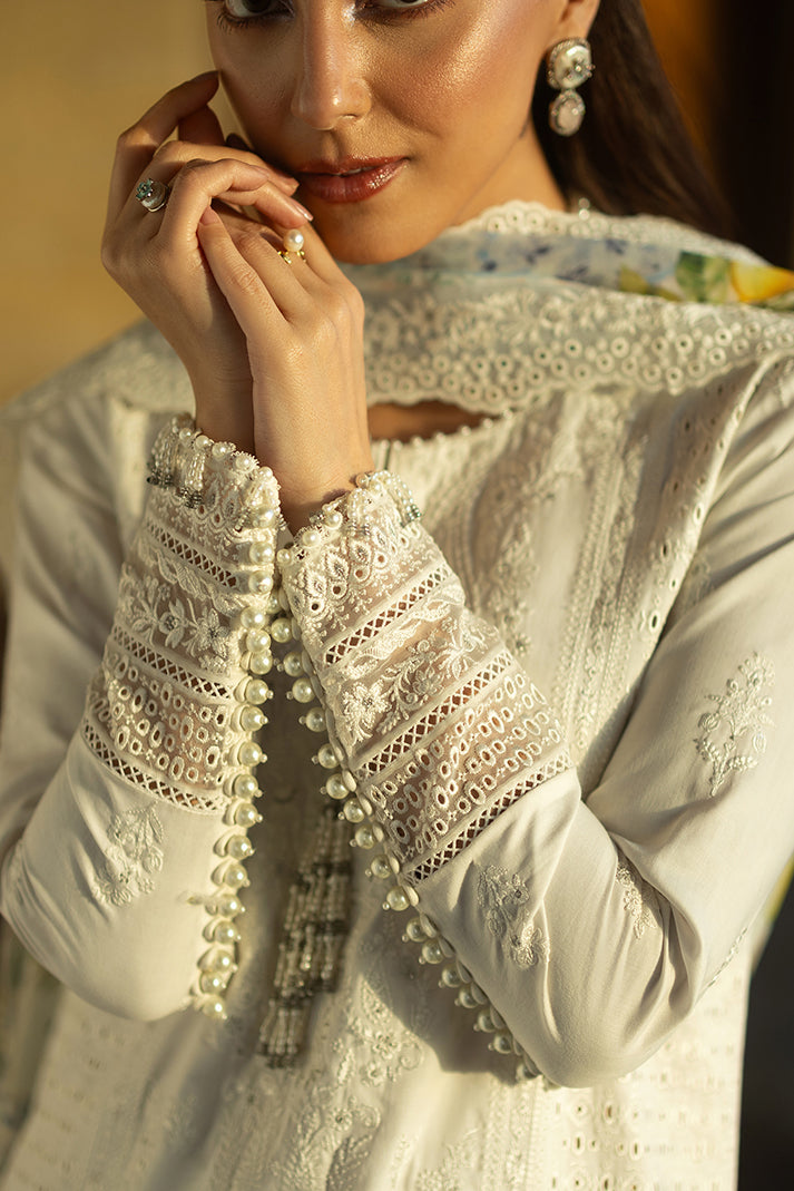 Imrozia Premium | Maya Luxury Lawn 26 | SL-154 Inaya - Luxury Dress - available at Maria Faisal in UK and USA.