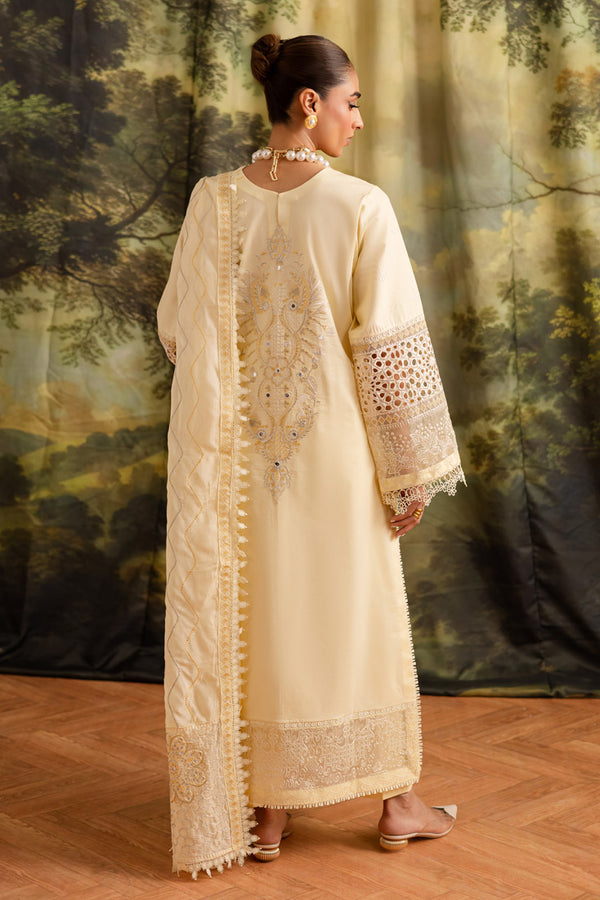 Marjjan | Guzel Lawn | SMC 203-A (Yellow) - Ladies Clothes - Maria Faisal