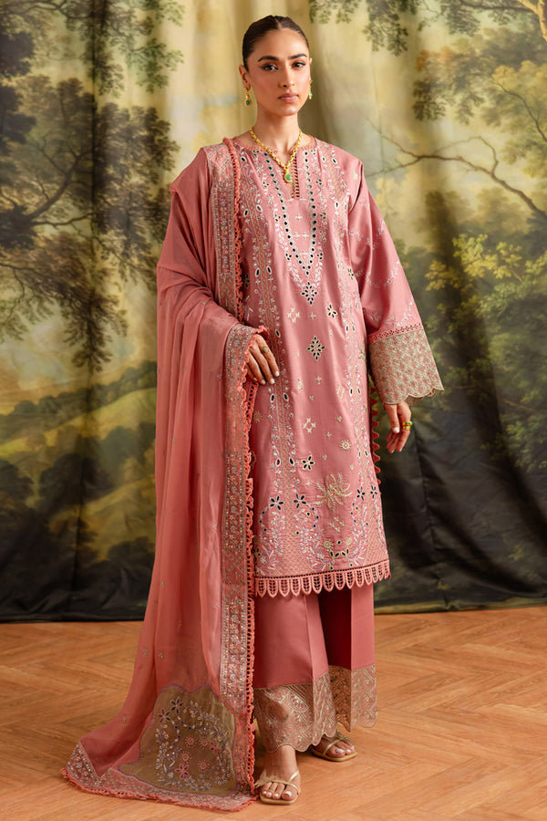Marjjan | Guzel Lawn | SMC 207-B (Pink) - Ladies Clothes - Maria Faisal