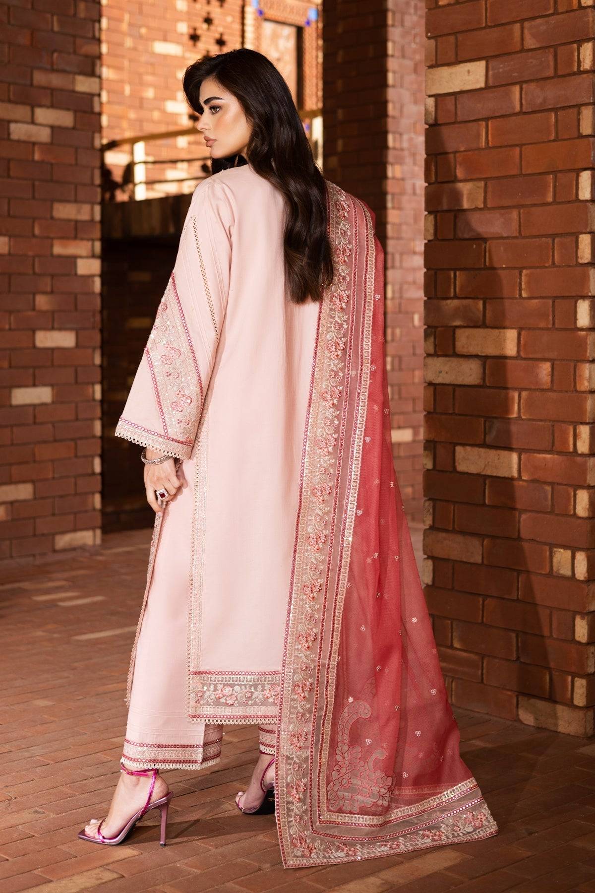 Imrozia Premium | Naya Luxury Eid Edit | SP-49 ZIMAL by Maria Faisal - Registered Vendor of : Imrozia Premium - type : Ladies Clothes - 100% original wedding dresses