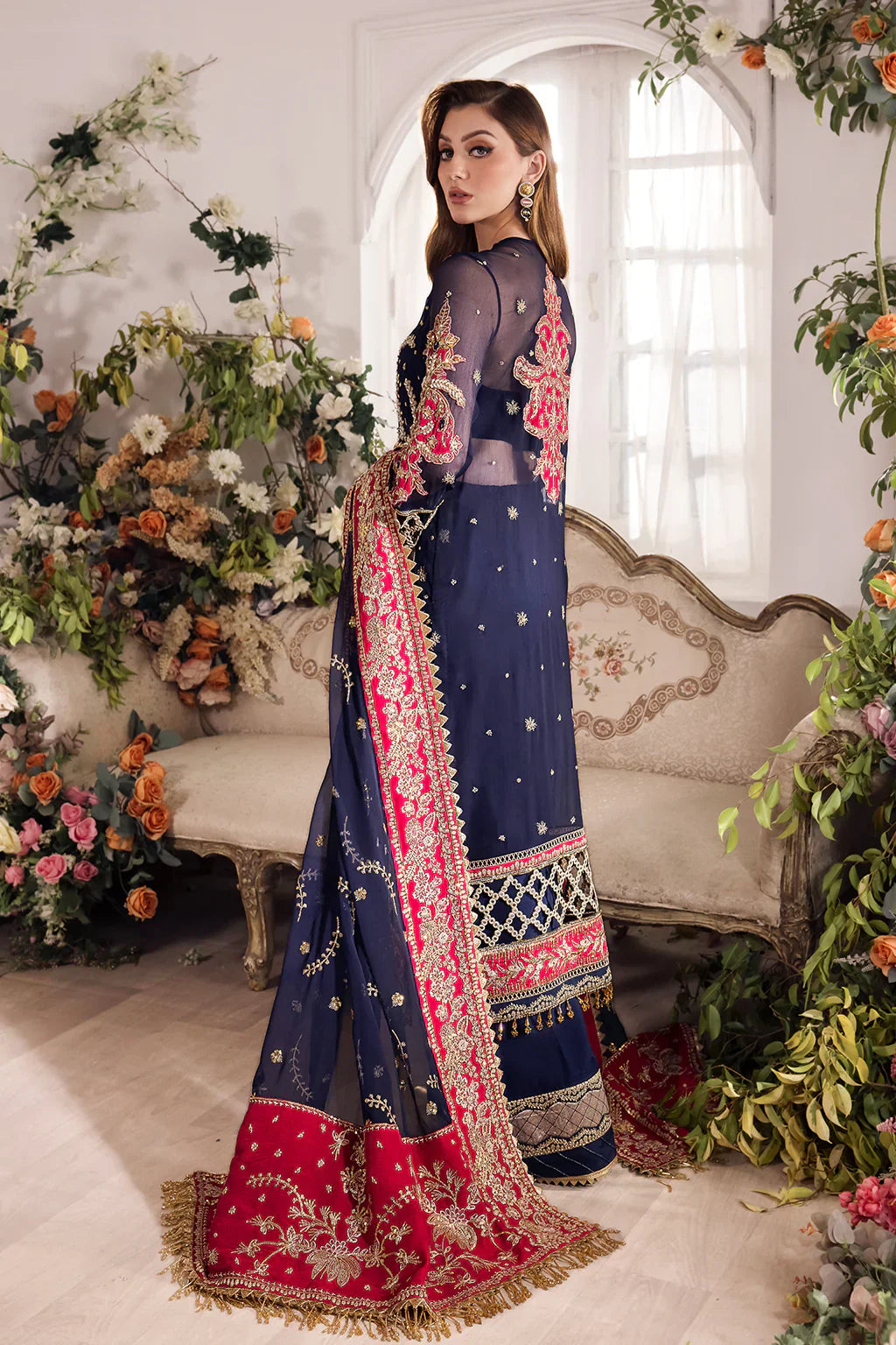 Saad Shaikh | Panache Luxury Chiffon 24 | Zofiya - Wedding Dress - Maria Faisal