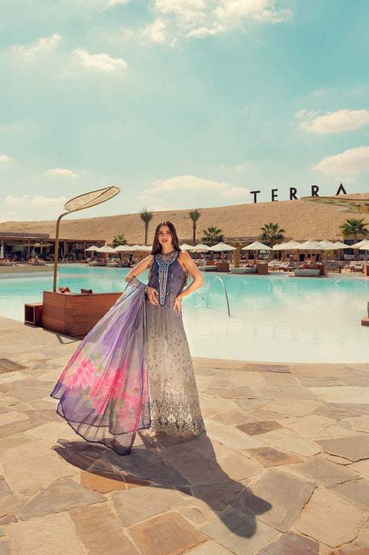 Noor by Saadia Asad | Eid Laserkari Lawn 24 | D3 - Maria Faisal