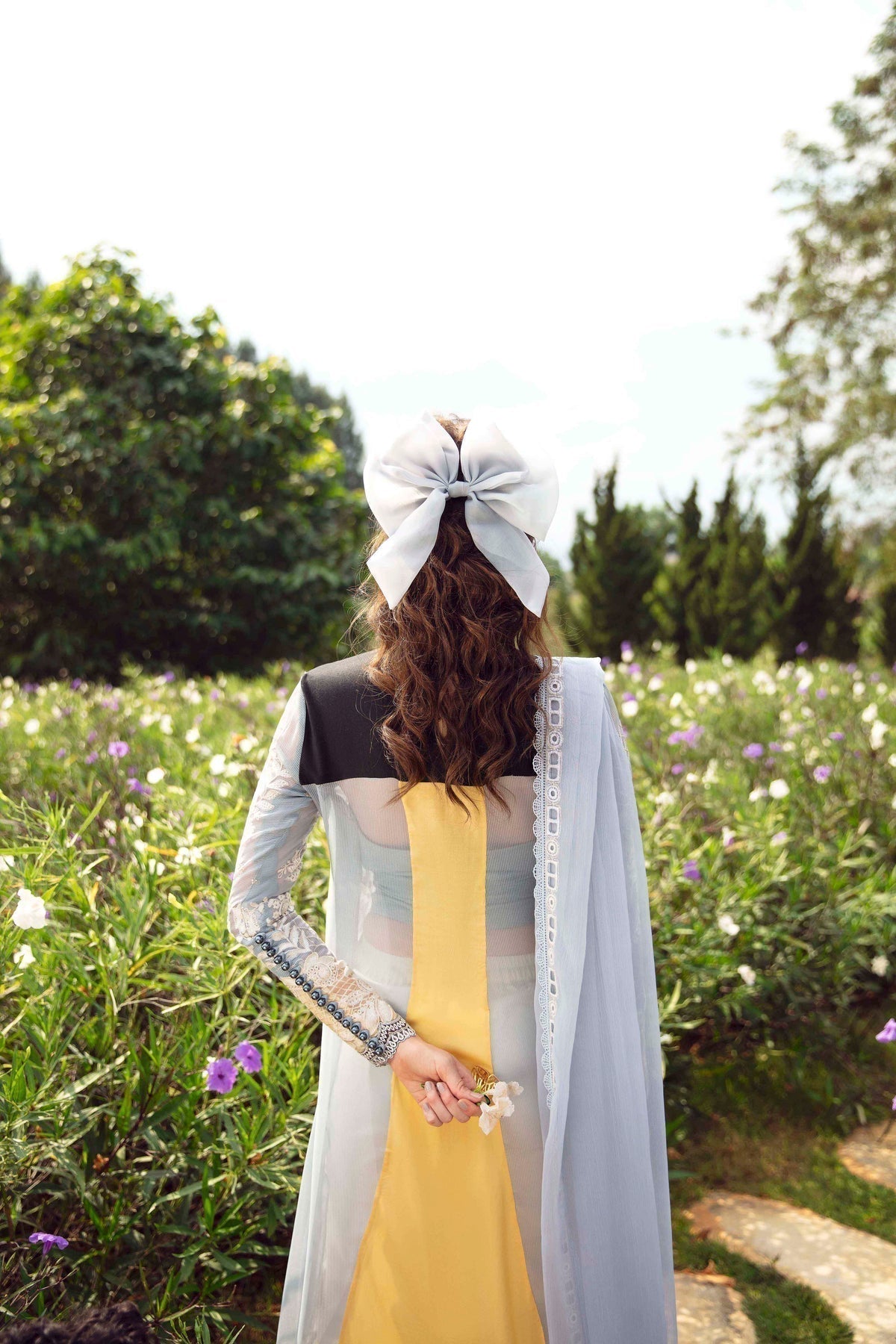 Sable Vogue | Luxury Lawn 24 | Leena - Ladies Clothes - Maria Faisal