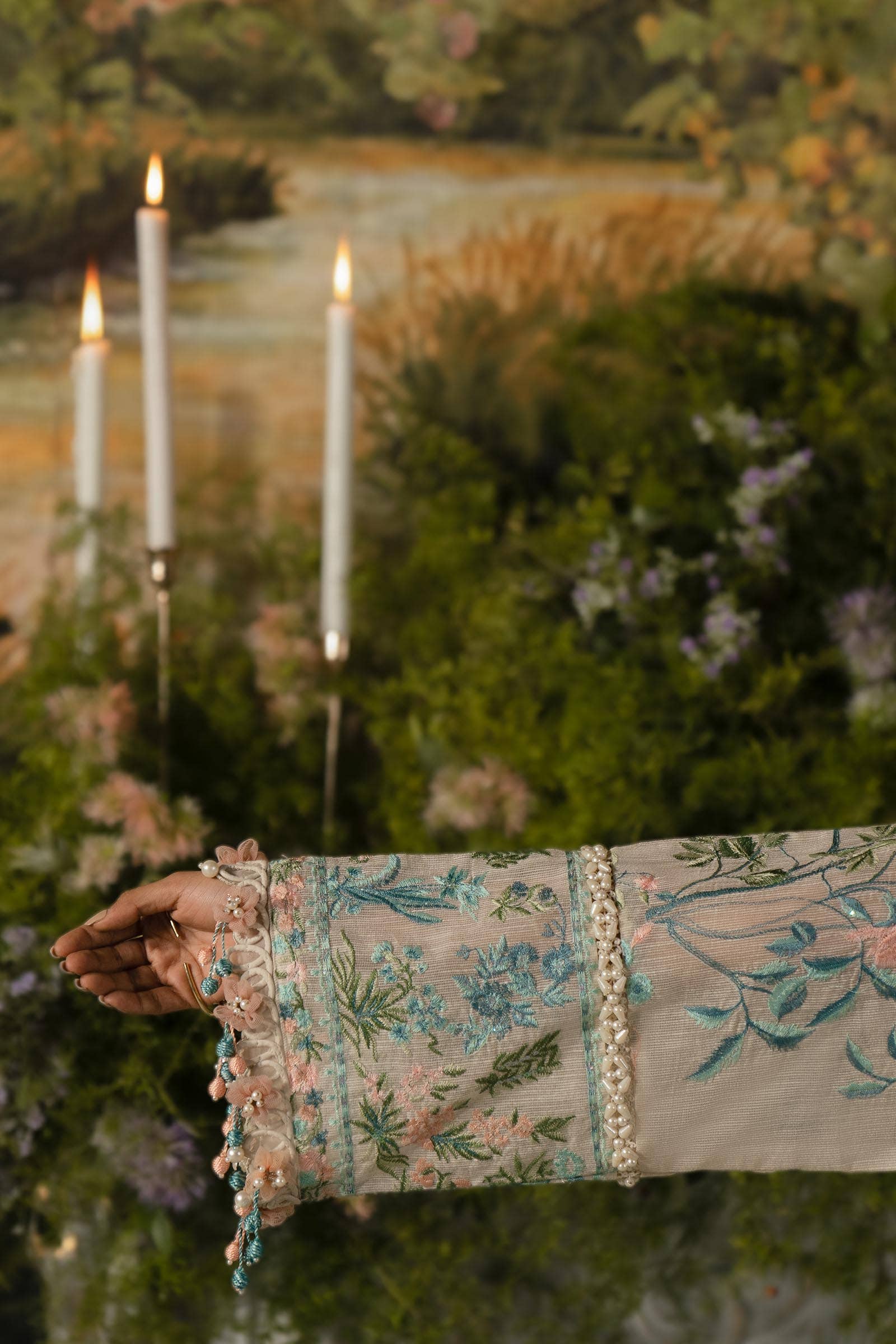 Sana Safinaz | Luxury Collection 24 | L241-009B-3CT - Ladies Clothes - Maria Faisal