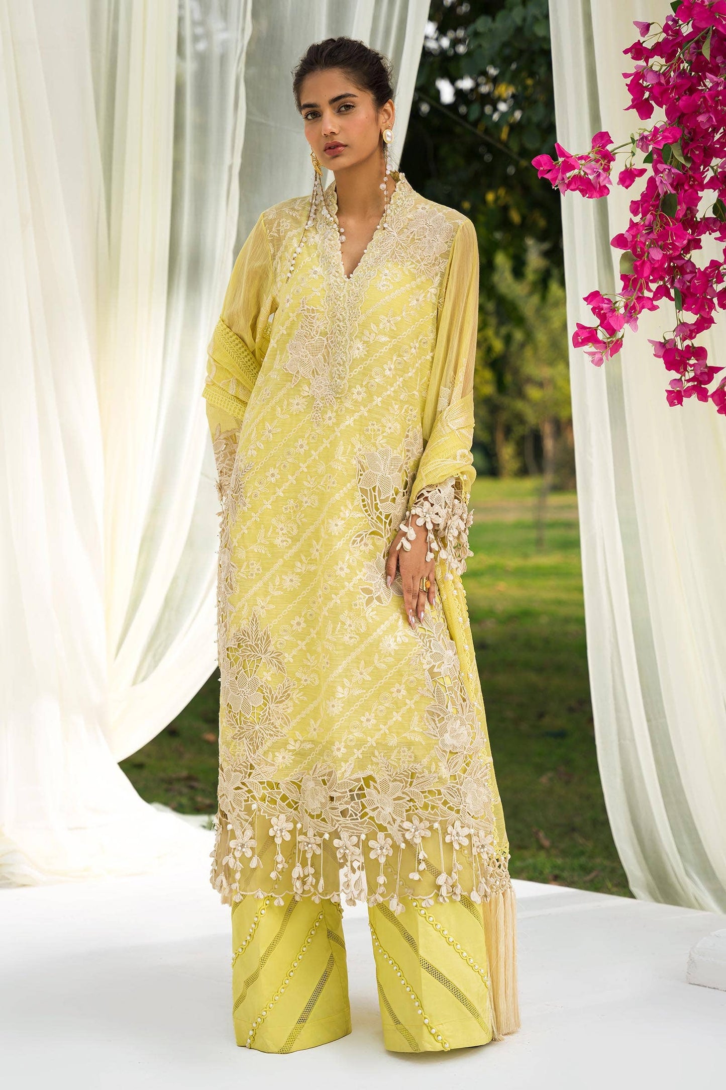 Sana Safinaz | Luxury Collection 24 | L241-010A-3CV - Ladies Clothes - Maria Faisal