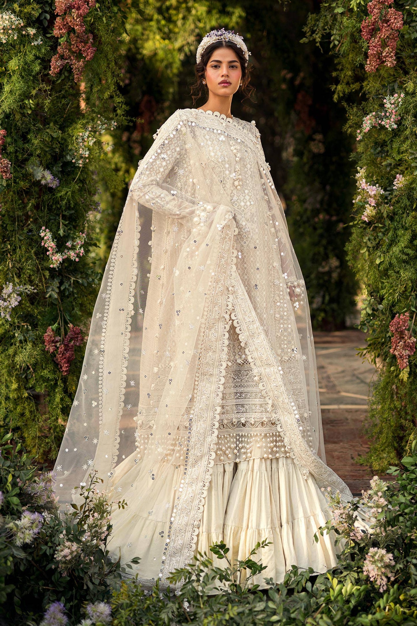 Sana Safinaz | Luxury Collection 24 | L241-002A-3CT - Ladies Clothes - Maria Faisal