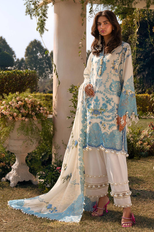 Sana Safinaz | Luxury Collection 24 | L241-004A-3CV - Ladies Clothes - Maria Faisal