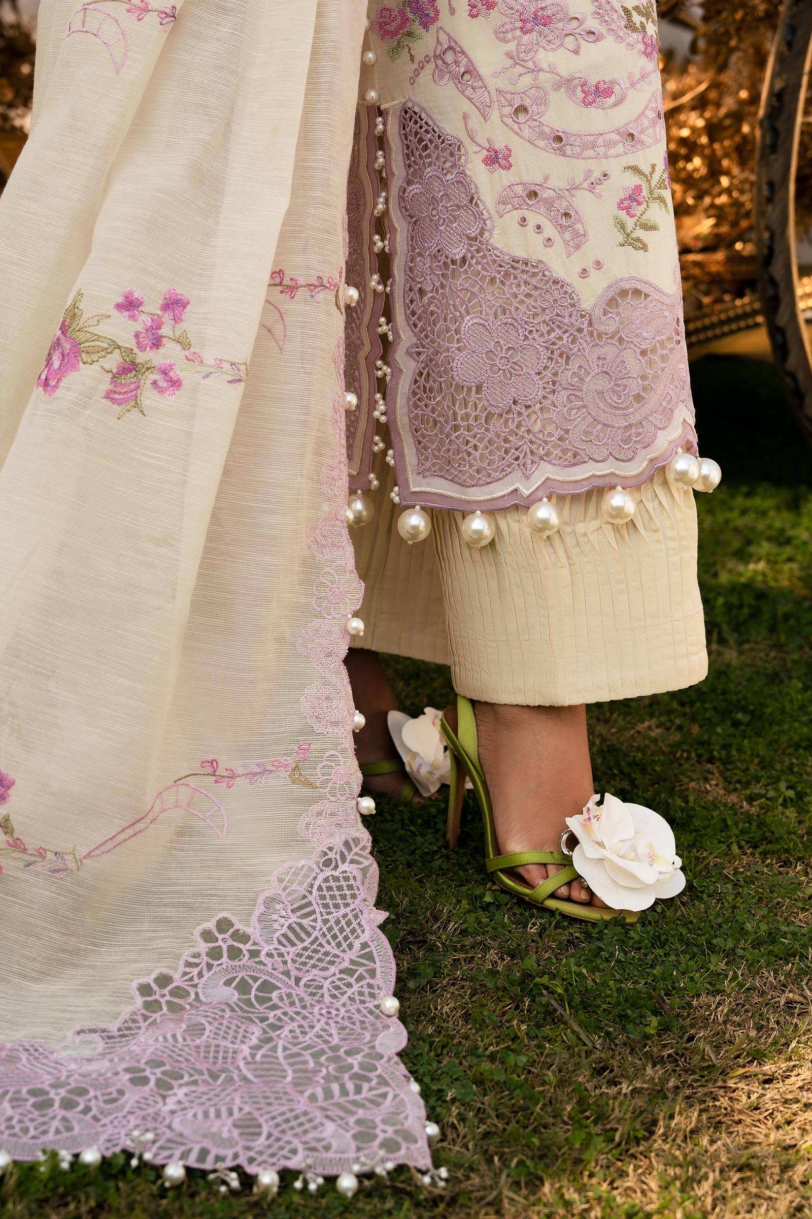 Sana Safinaz | Luxury Collection 24 | L241-004B-3CV - Ladies Clothes - Maria Faisal