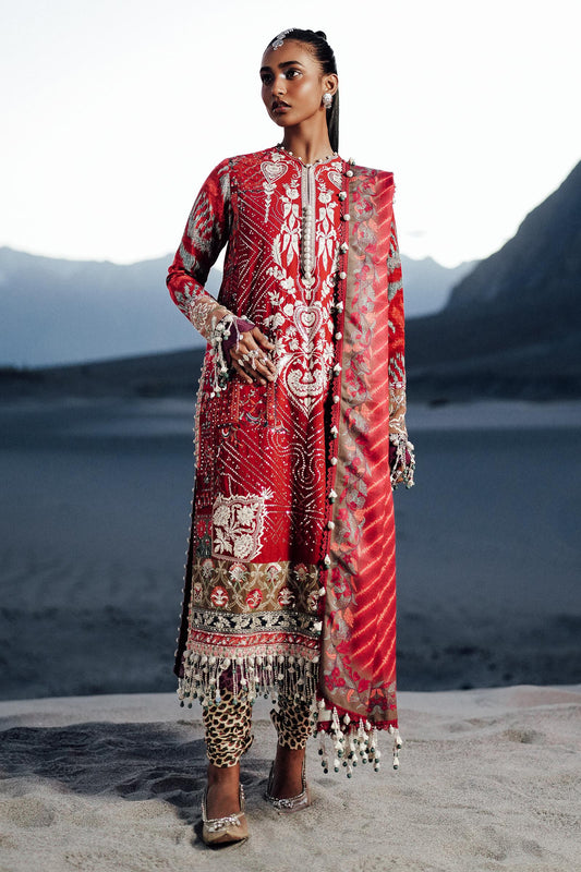 Sana Safinaz | Winter Shawl 24 | S241-007A-3CP - Ladies Clothes - Maria Faisal
