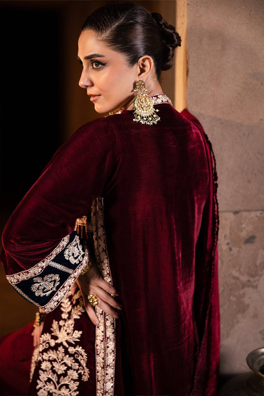 Azure | Vogue Formals | Scarlet Majesty by Maria Faisal - Registered Vendor of : Azure - type : Ladies Clothes - 100% original wedding dresses