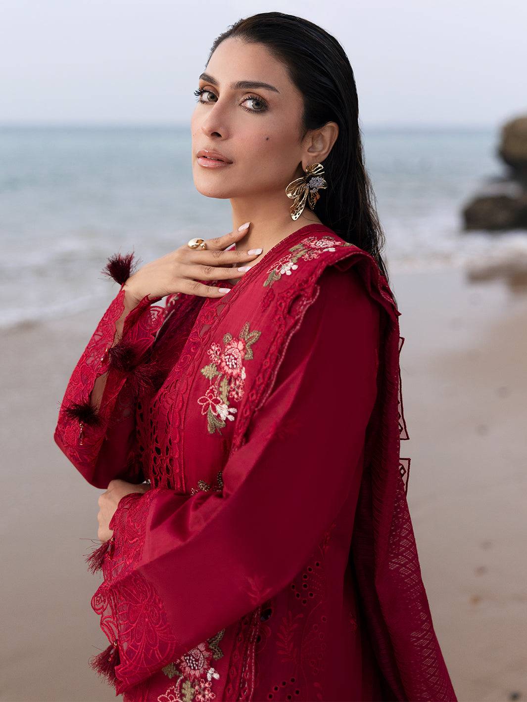 Mahnur | Sirena Luxury Lawn 25 | Scarlett by Maria Faisal - Registered Vendor of : Mahnur - type : Ladies Clothes - 100% original wedding dresses