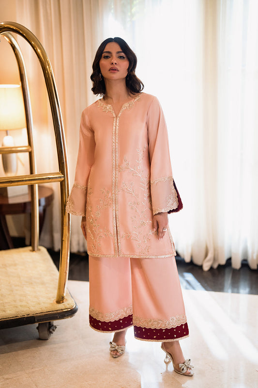 Azure | Diva Formals | Silken Beige - Ladies Clothes - Maria Faisal