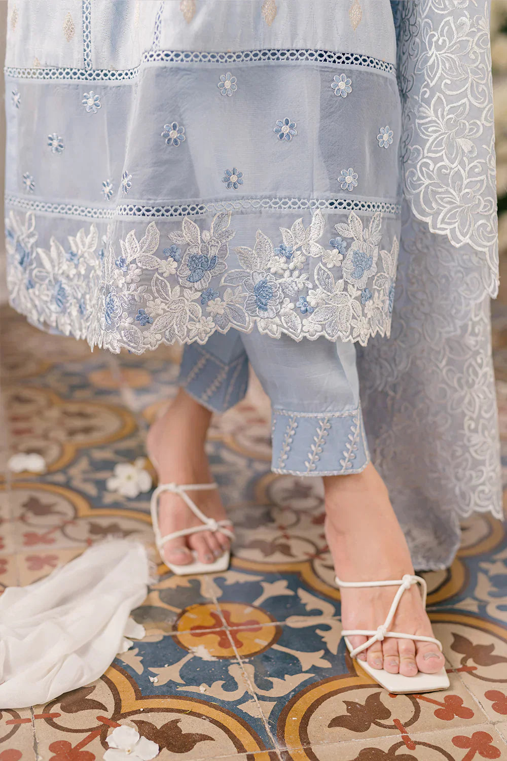 Azure | Ensembles Embroidered Formals | Slate Symphony - Formal