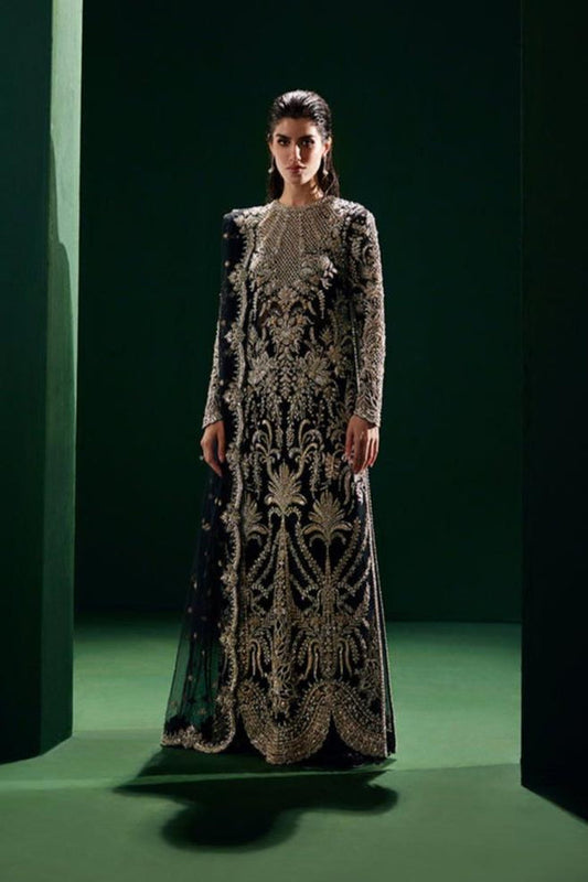 Soraya | Oriana Luxury Formals | Eclat - Formal Wear - available at  Maria Faisal in UK and USA.