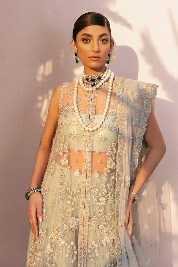 Soraya | Amelia Luxury Formals | Jadeite - Formal Wear - available at Maria Faisal in UK and USA.