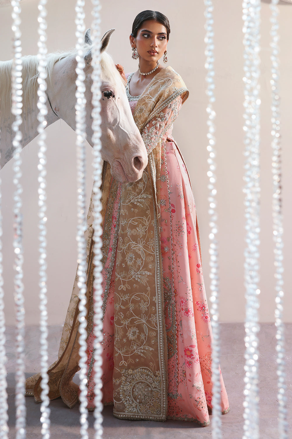 Soraya | Lumene Festive'25/26 | Velora - Wedding Wear - available at Maria Faisal in UK and USA.