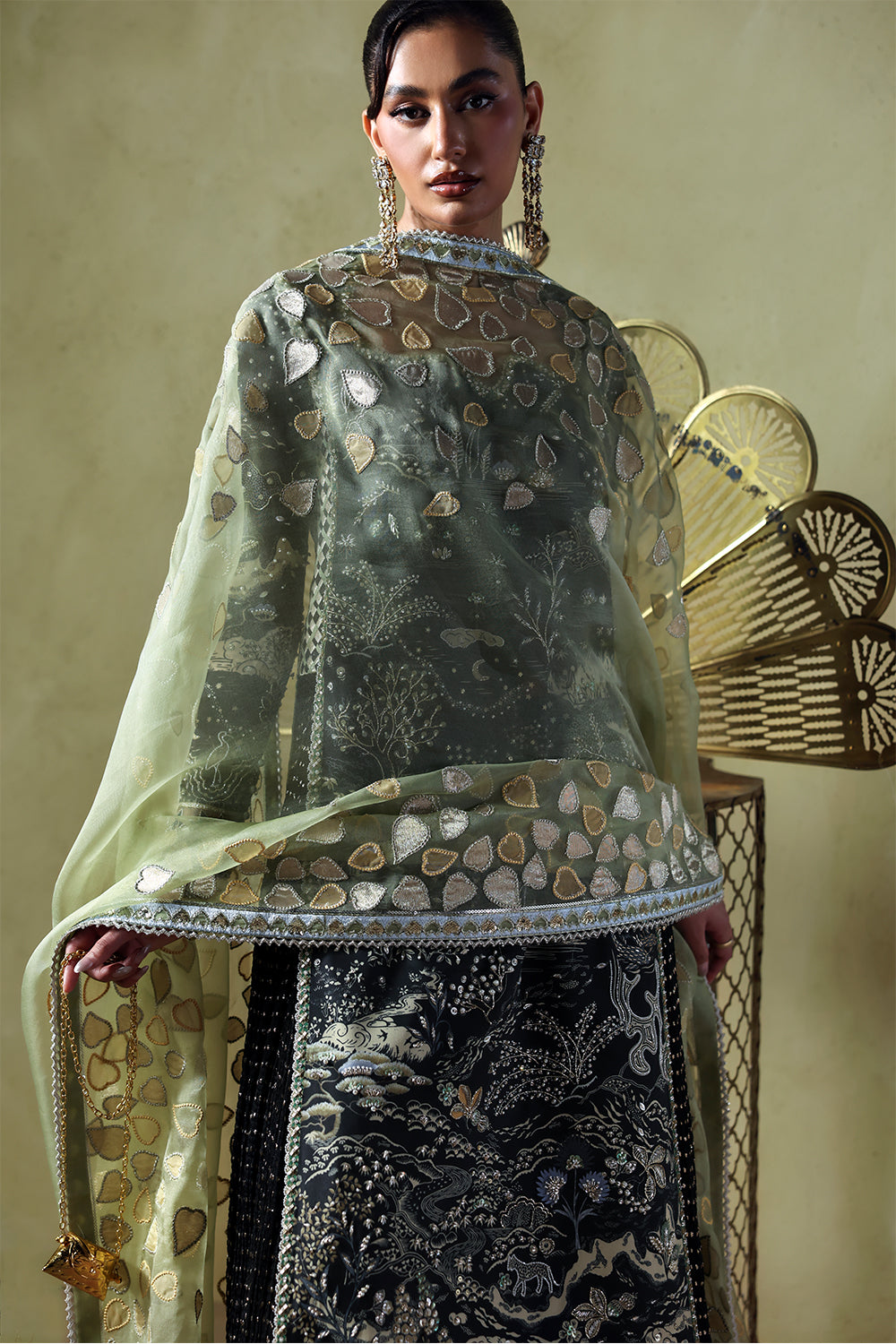 Soraya | Lumene Festive'25/26 | Zyra - Wedding Wear - available at Maria Faisal in UK and USA.