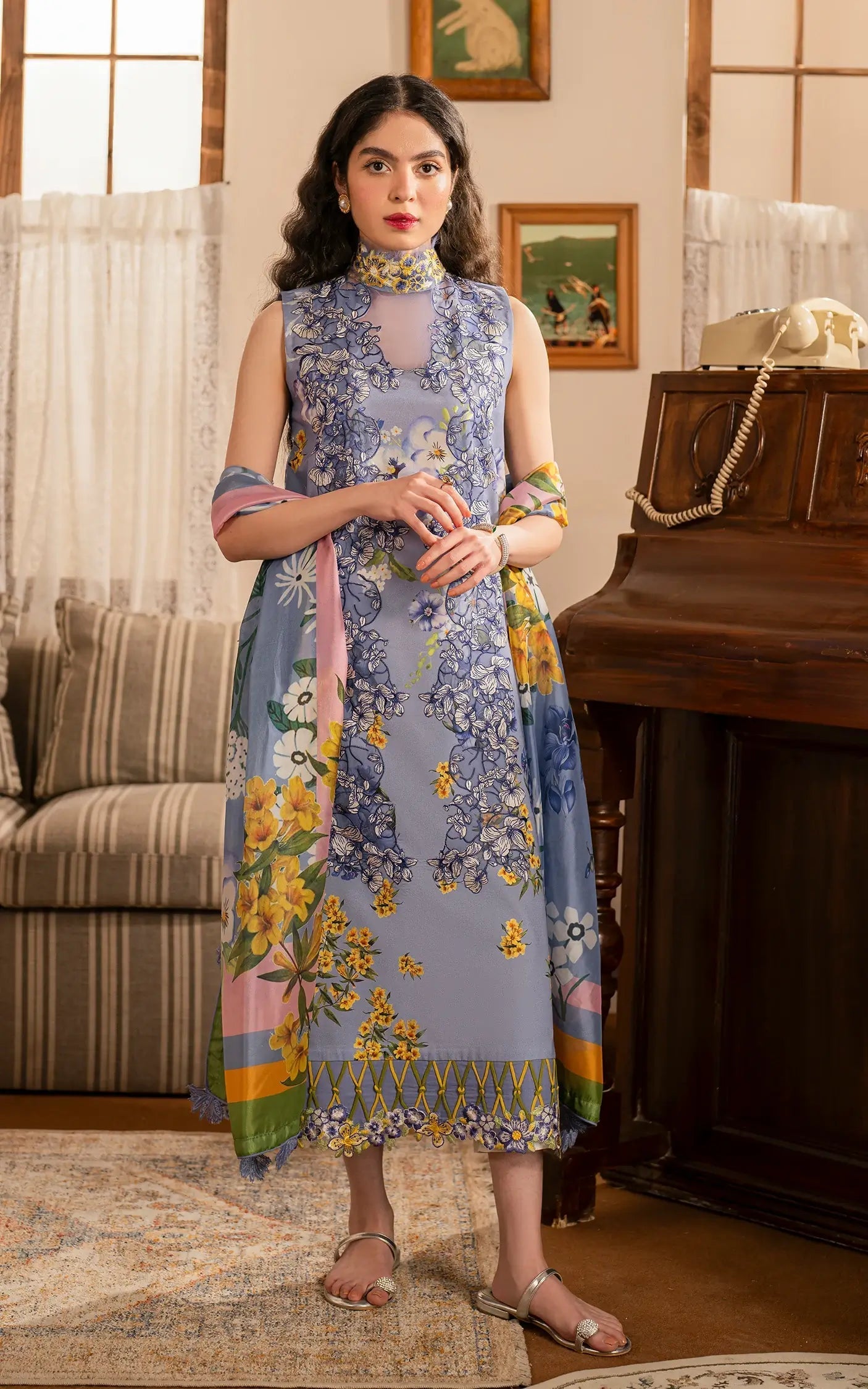 Asifa and Nabeel | Meraki Vintage 25 | Sunehri (MVL25-02) by Maria Faisal - Registered Vendor of : Asifa and Nabeel - type : Ladies Clothes - 100% original wedding dresses