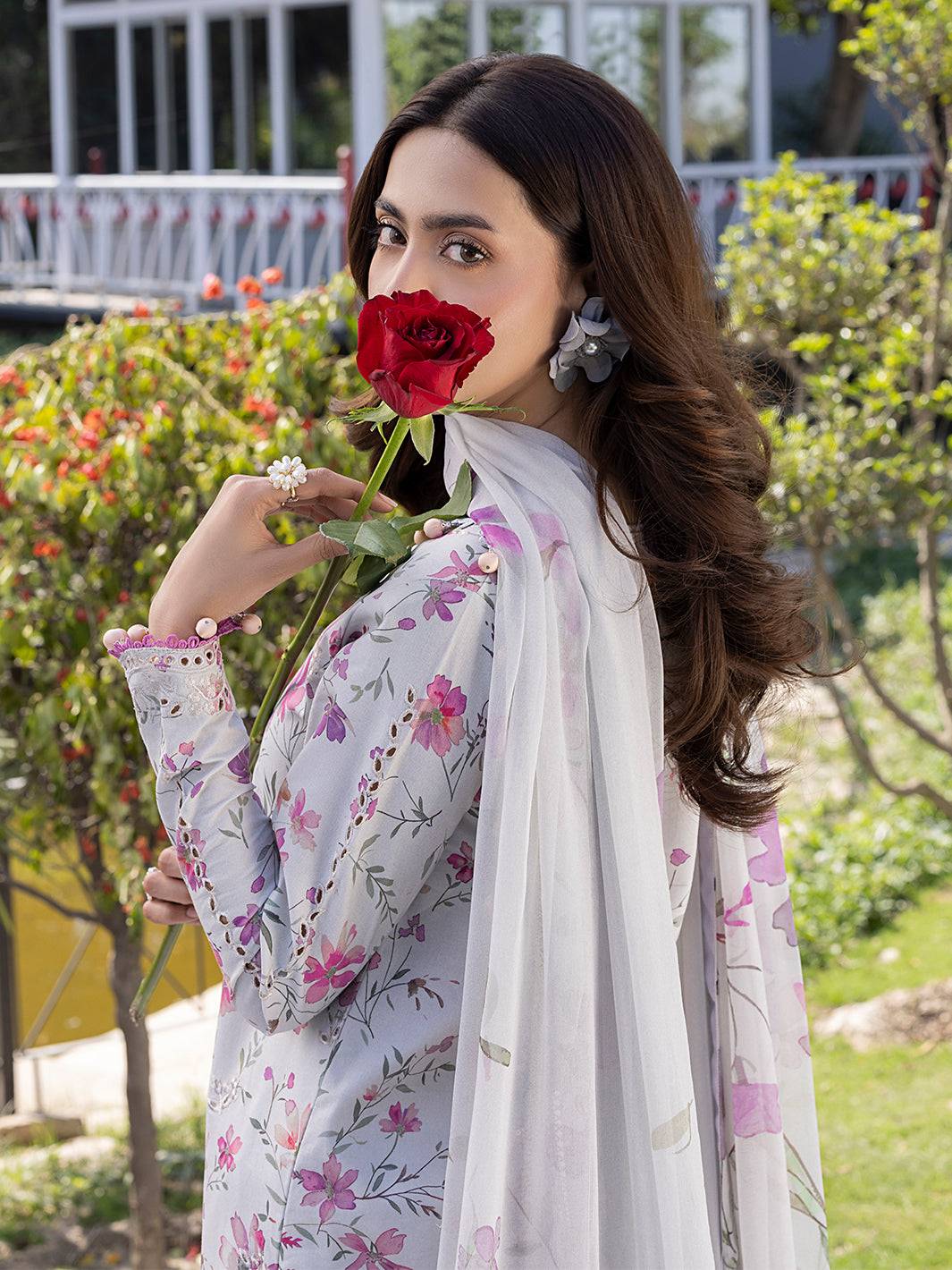 Izel | Oh Spring Lawn 25 | SUNLIT by Maria Faisal - Registered Vendor of : Izel - type : Ladies Clothes - 100% original wedding dresses