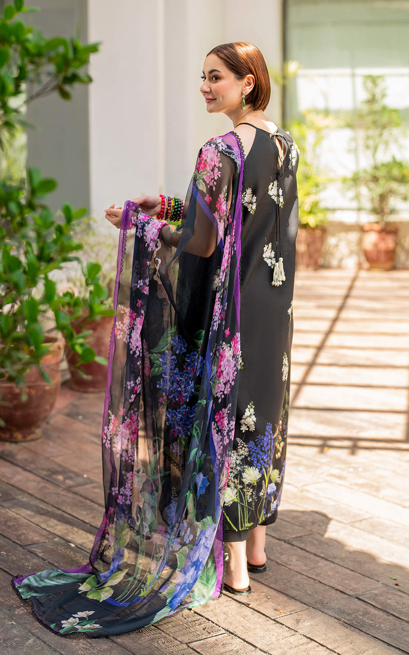 Asifa and Nabeel | Meraki Summer Vol 2 | Surma MK-14 - Designer Dress with Intricate embroidery and embellishments. Shop elegent wedding dress at Maria Faisal.
