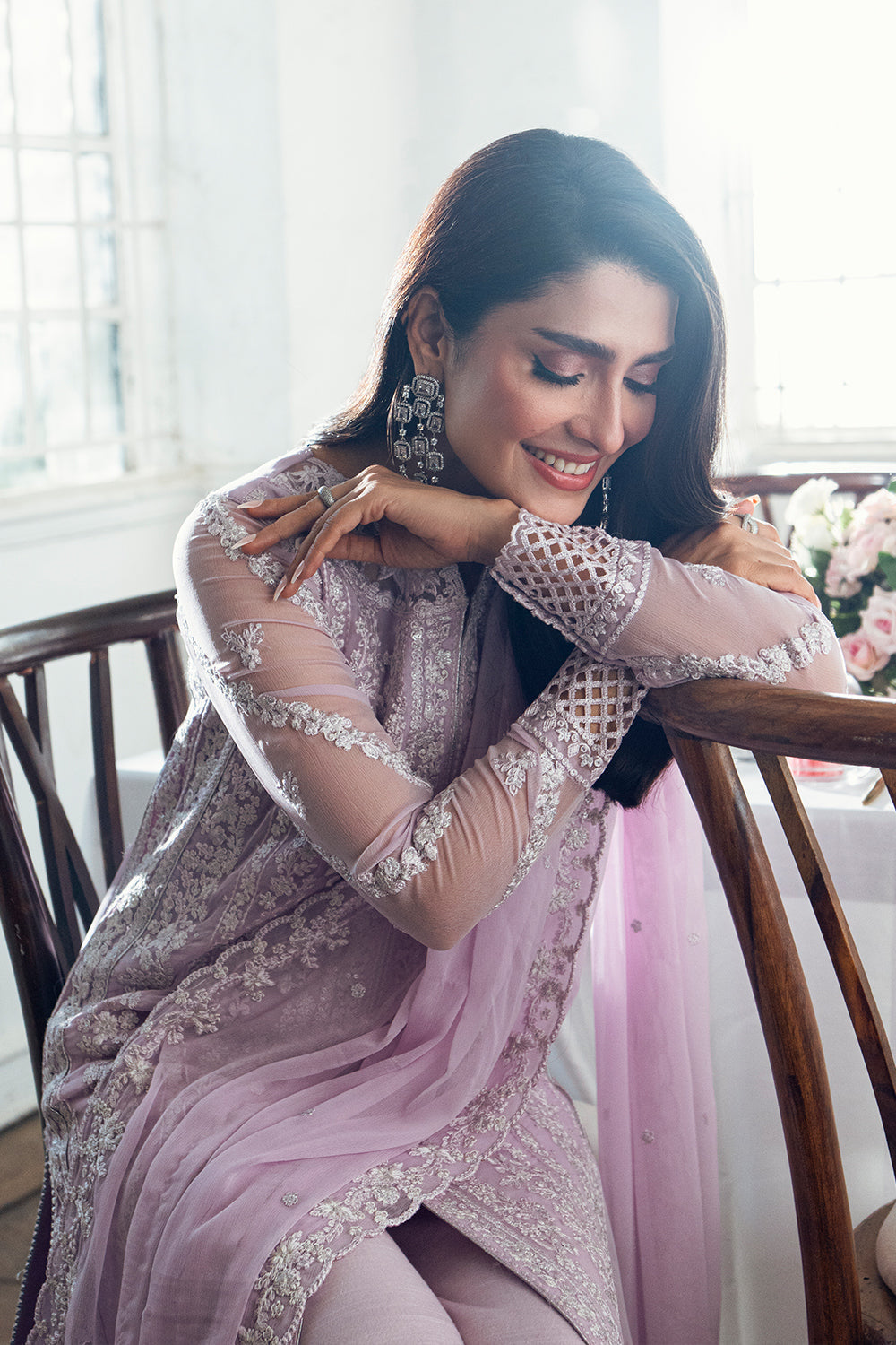Azure | Luxe Formals | Twilight Lavender - Ladies Clothes - Maria Faisal