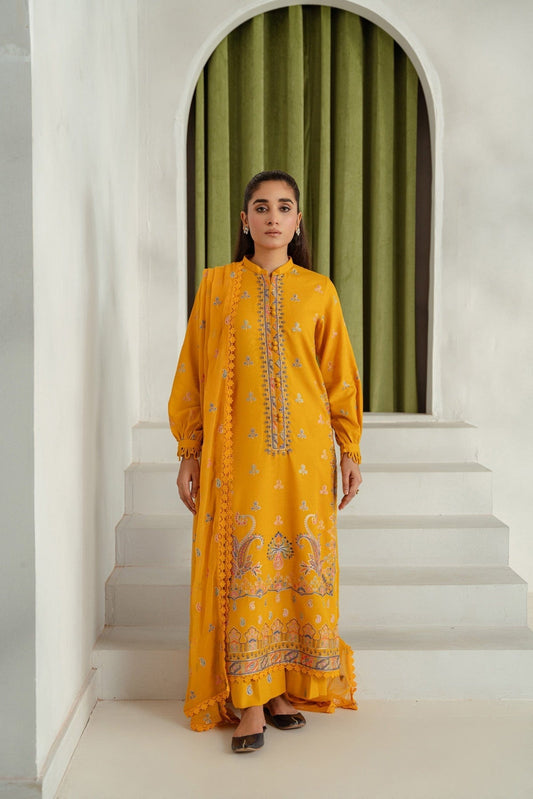 Taana Baana | Manzil Winter |  S3395A - Ladies Clothes - Maria Faisal