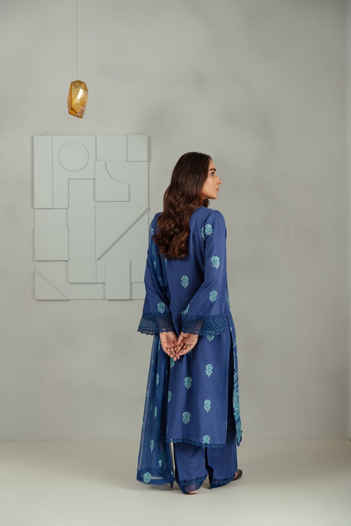 Taana Baana | Manzil Winter |  S3391A - Ladies Clothes - Maria Faisal
