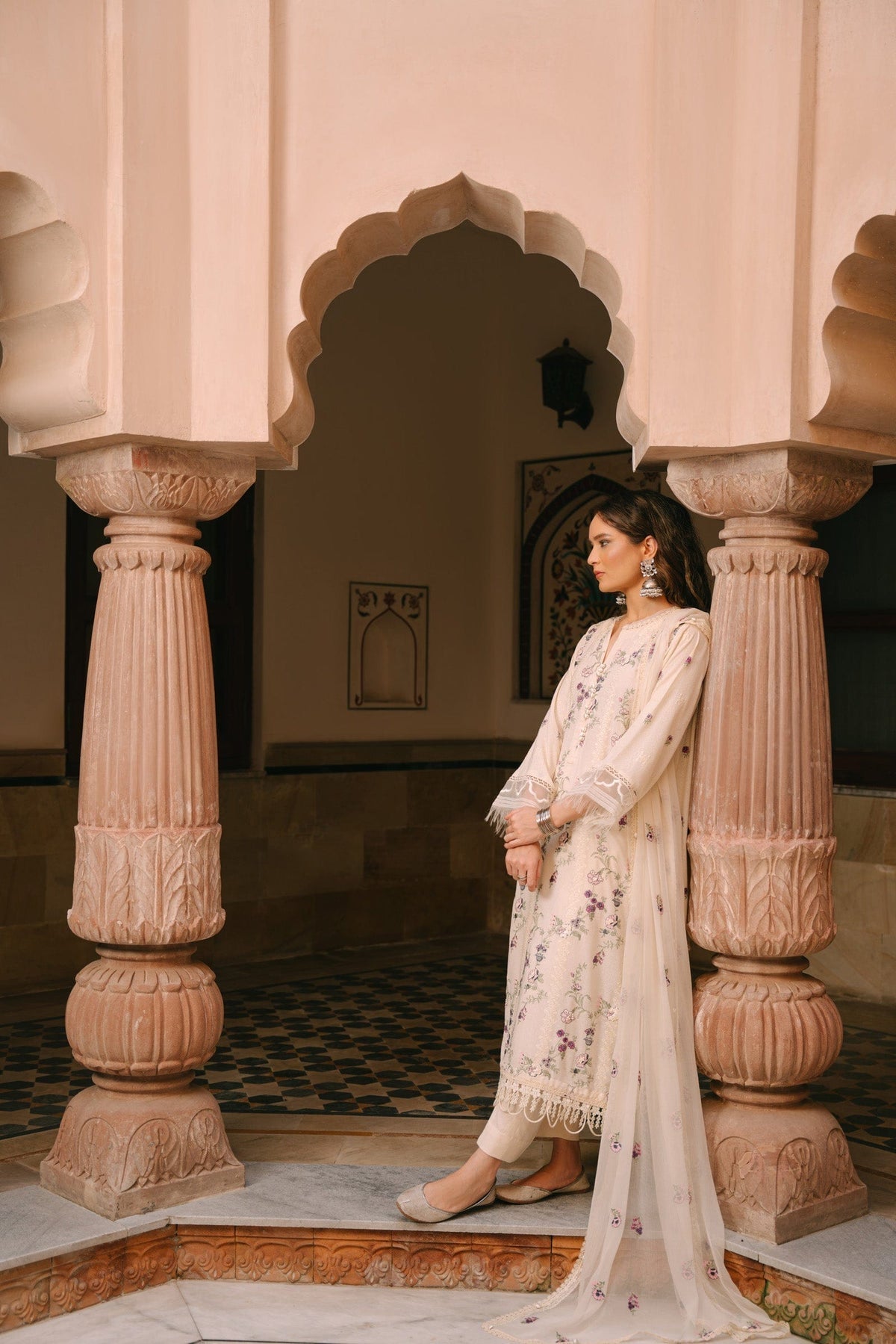 Taana Baana | Manzil Winter |  M3404A - Ladies Clothes - Maria Faisal