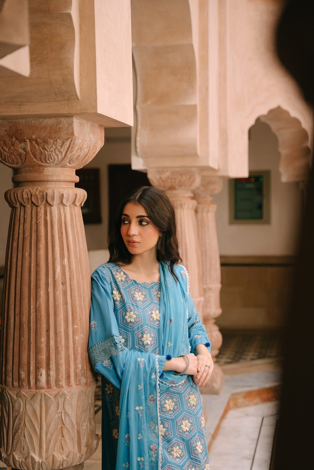 Taana Baana | Manzil Winter |   M3403A - Ladies Clothes - Maria Faisal