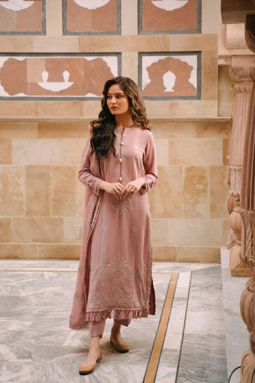 Taana Baana | Manzil Winter | S3389A - Designer Dress with Intricate embroidery and embellishments. Shop elegent wedding dress at Maria Faisal.