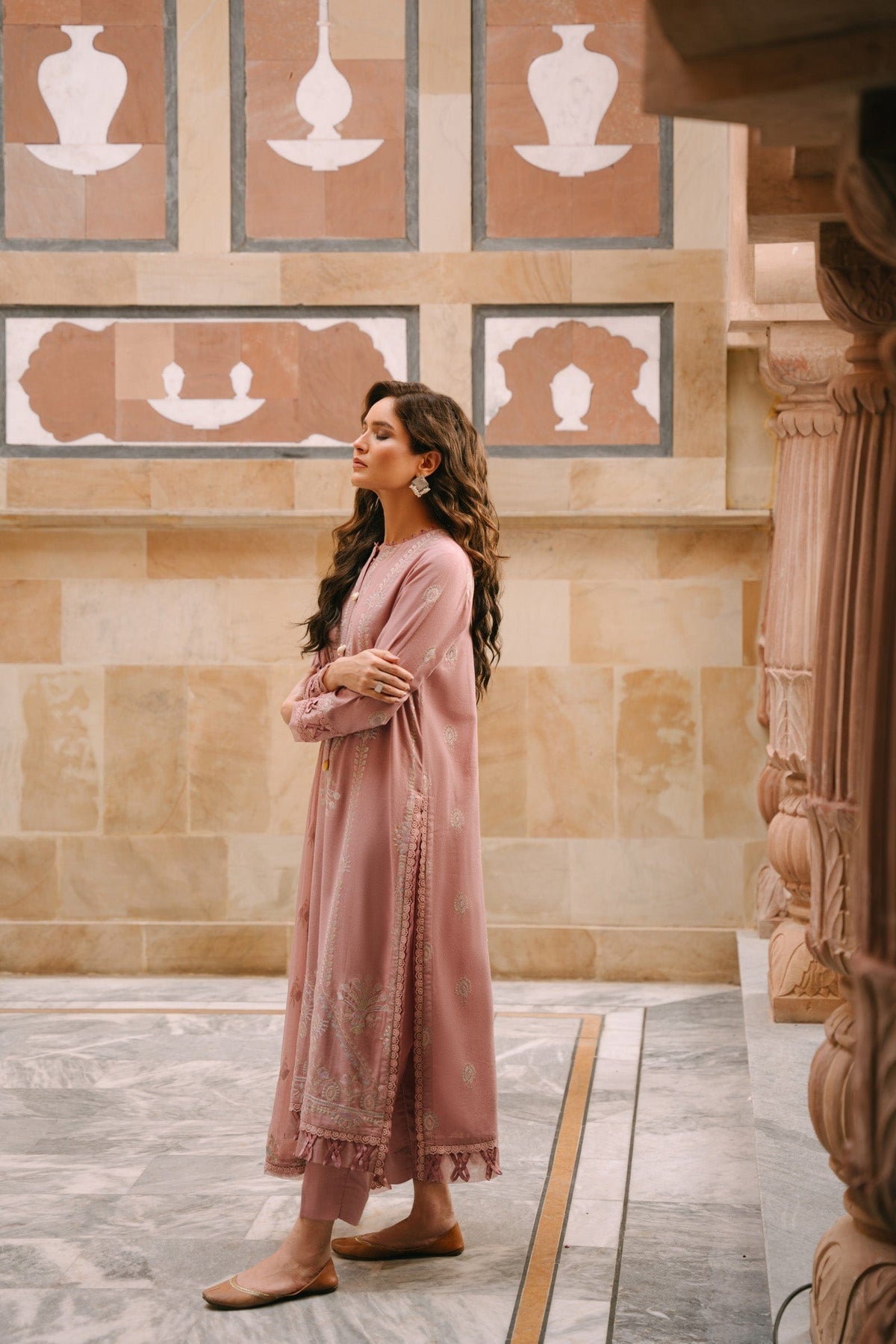 Taana Baana | Manzil Winter |  S3389A - Ladies Clothes - Maria Faisal