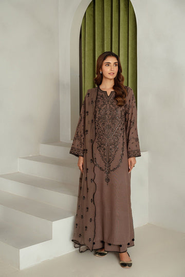 Taana Baana | Manzil Winter | S3393 - Designer Dress with Intricate embroidery and embellishments. Shop elegent wedding dress at Maria Faisal.