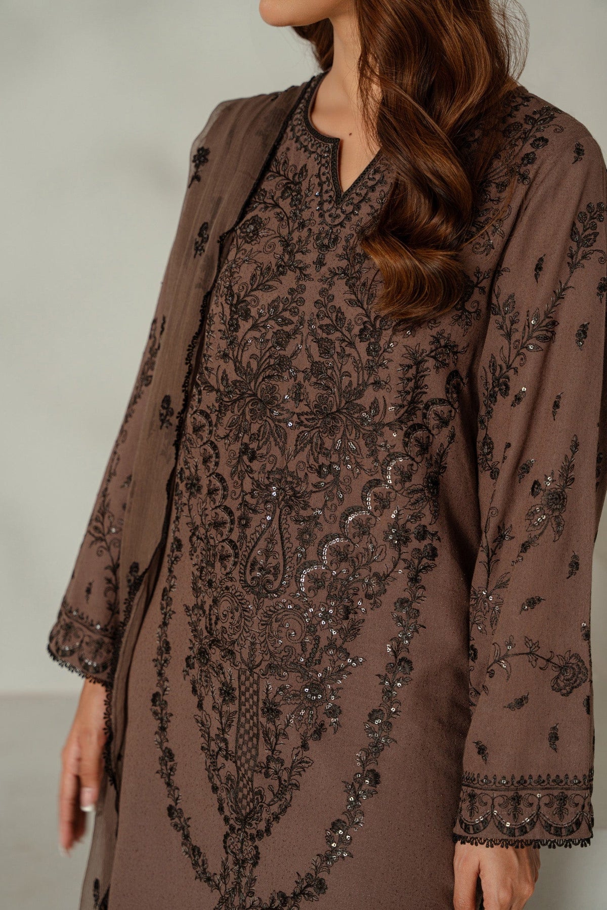 Taana Baana | Manzil Winter |  S3393 - Ladies Clothes - Maria Faisal