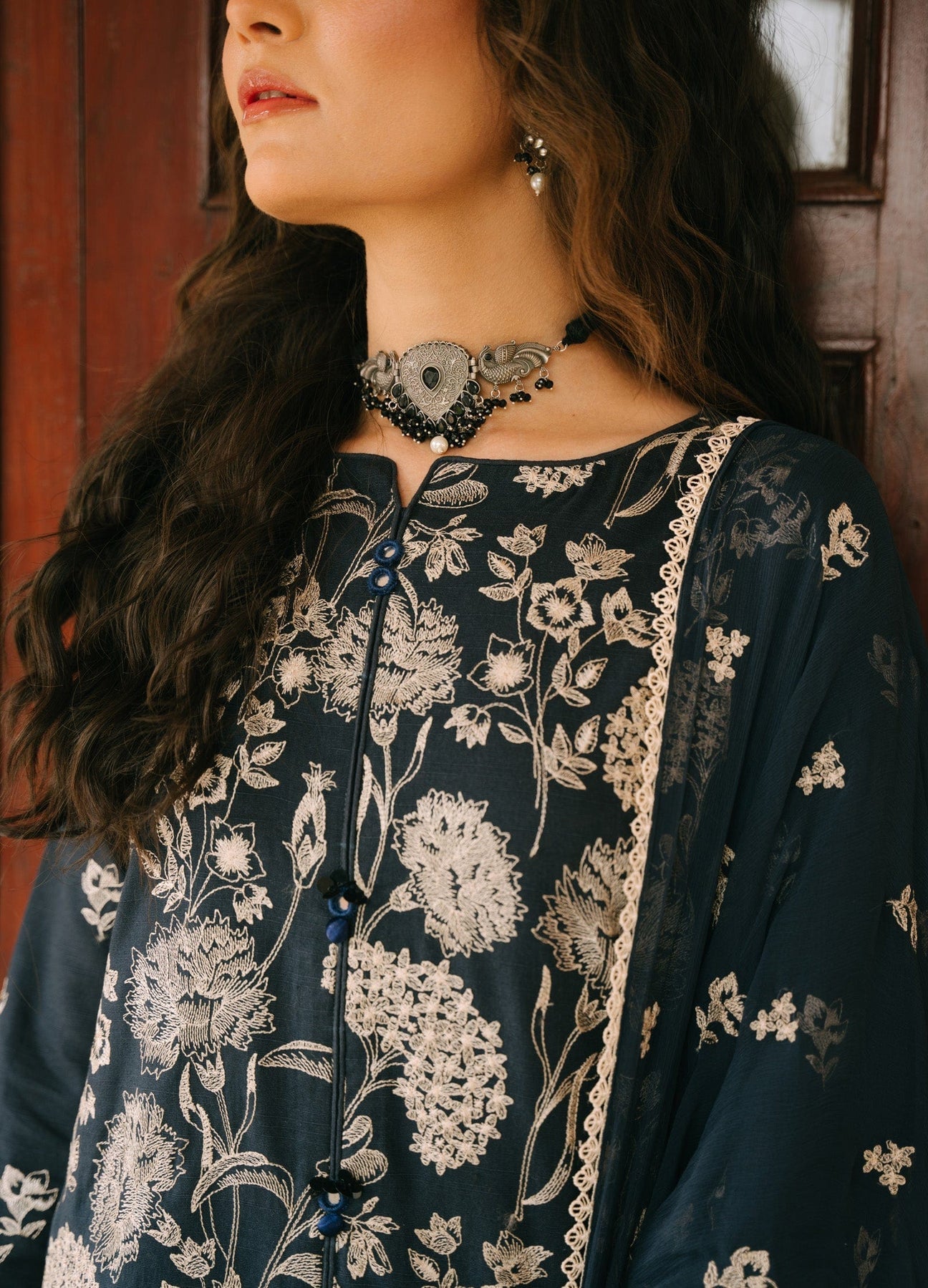 Taana Baana | Manzil Winter |  C3412B - Ladies Clothes - Maria Faisal