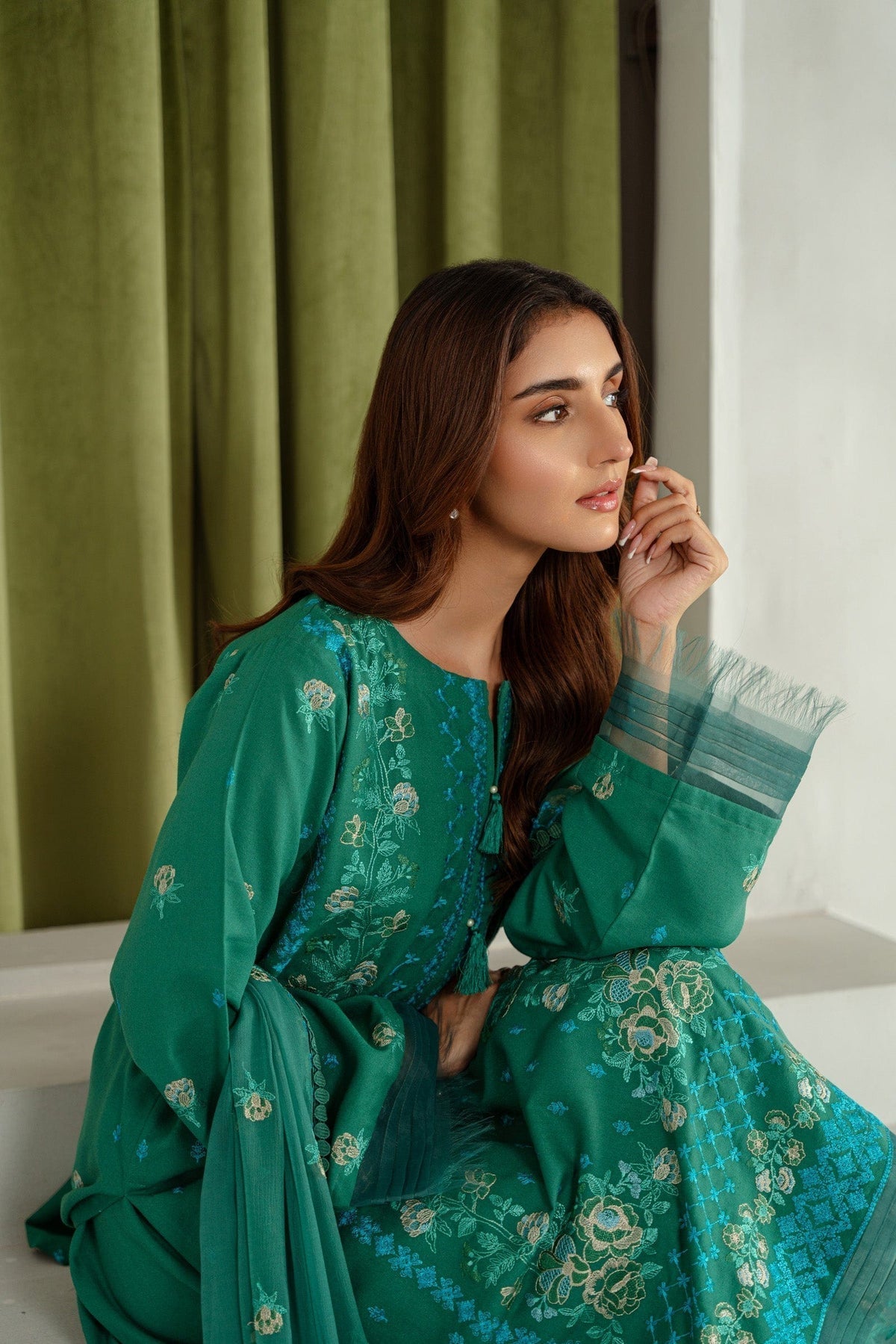 Taana Baana | Manzil Winter |  S3392 - Ladies Clothes - Maria Faisal