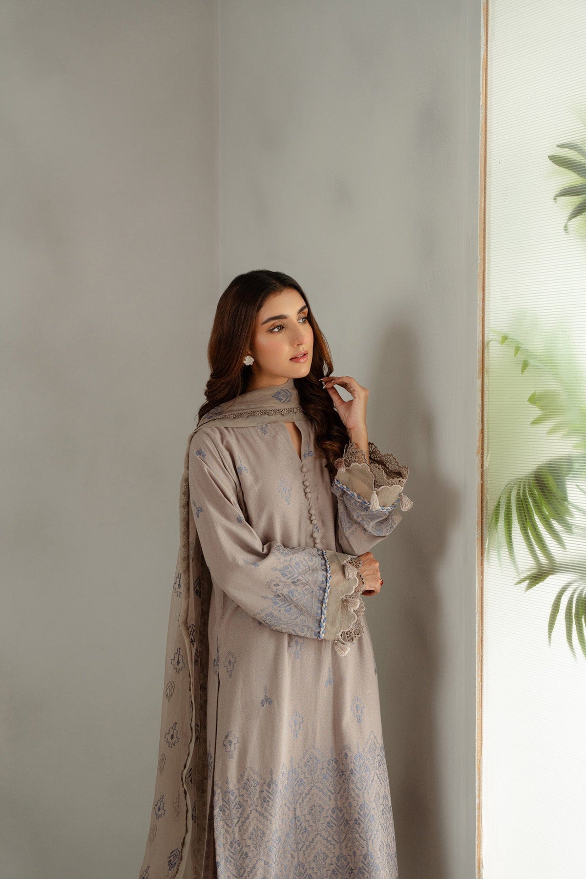 Taana Baana | Manzil Winter |  C3415A - Ladies Clothes - Maria Faisal