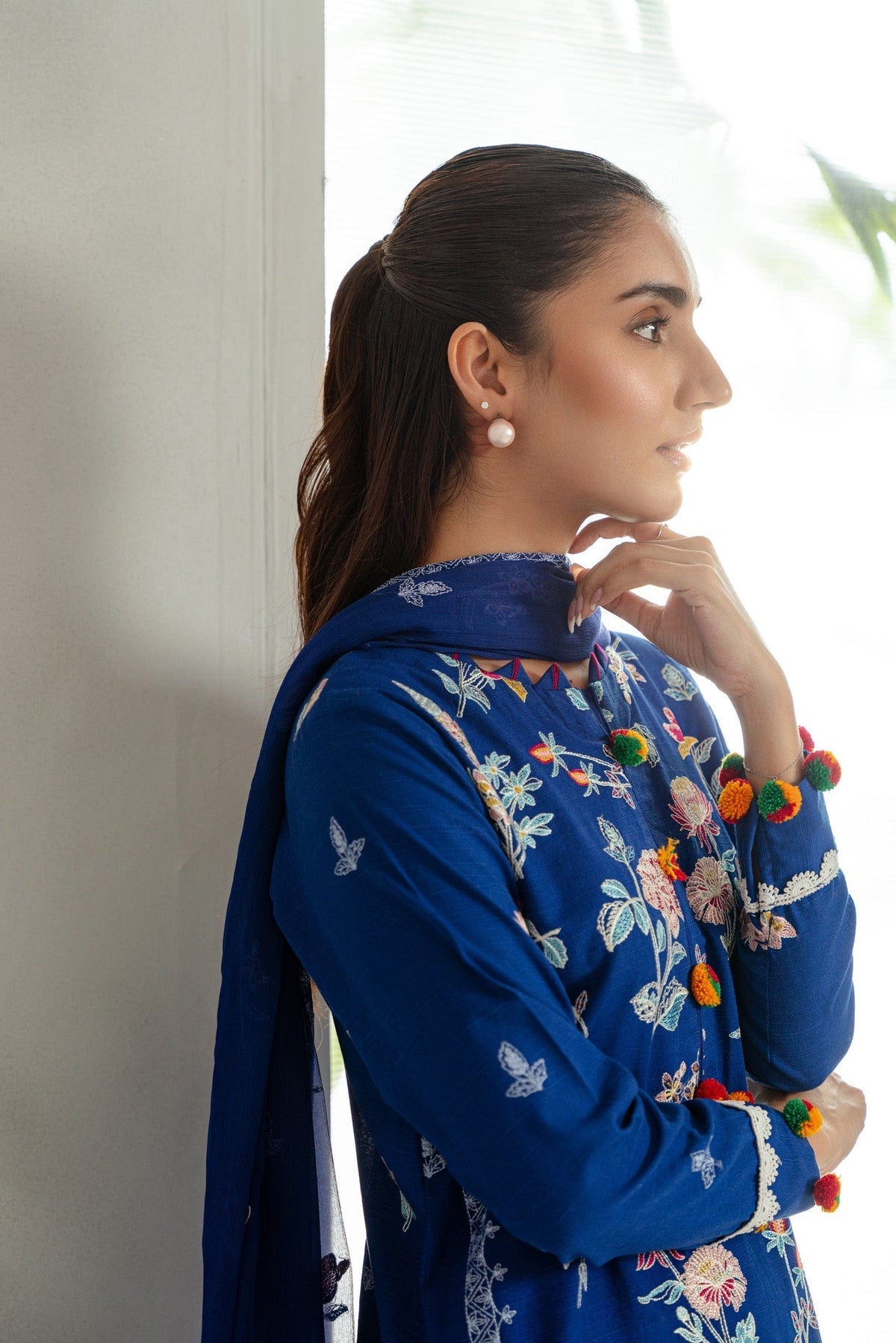 Taana Baana | Manzil Winter |   S3394A - Ladies Clothes - Maria Faisal