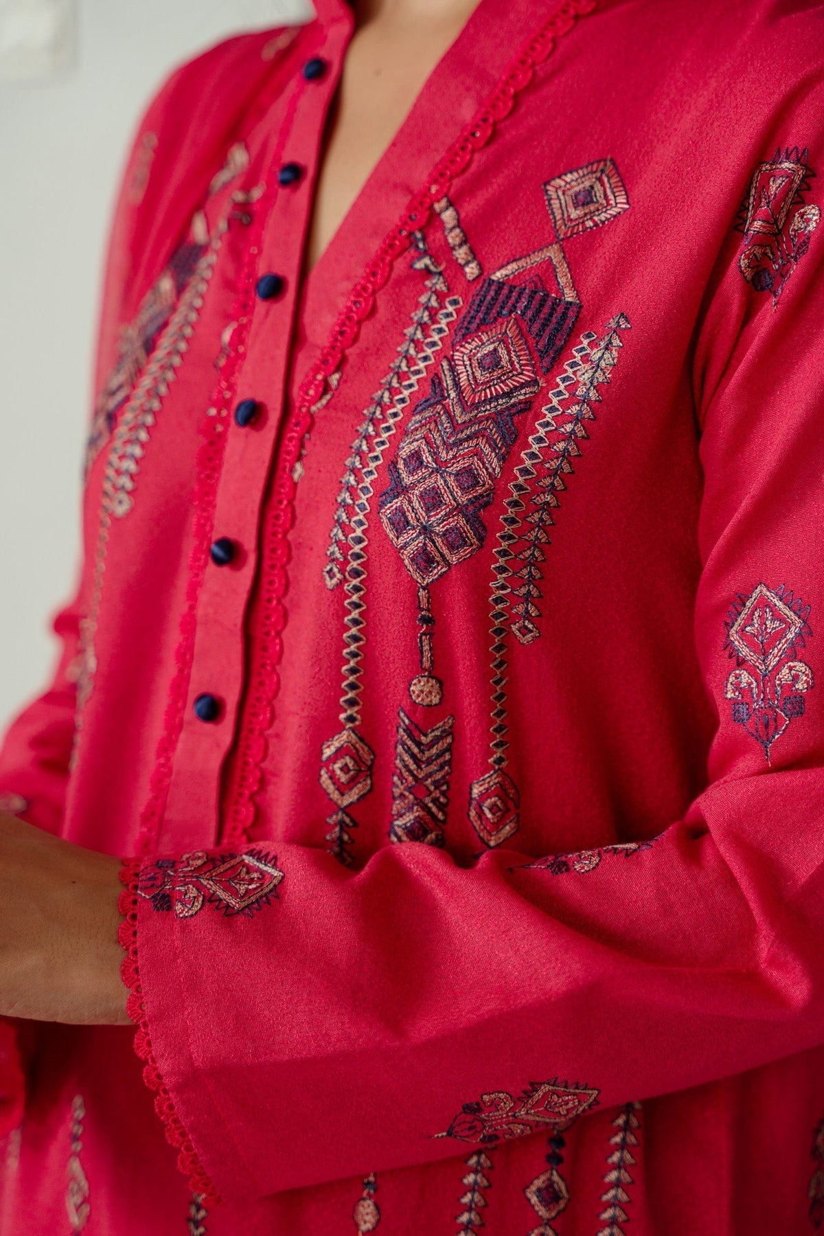 Taana Baana | Manzil Winter |  S3391B - Ladies Clothes - Maria Faisal