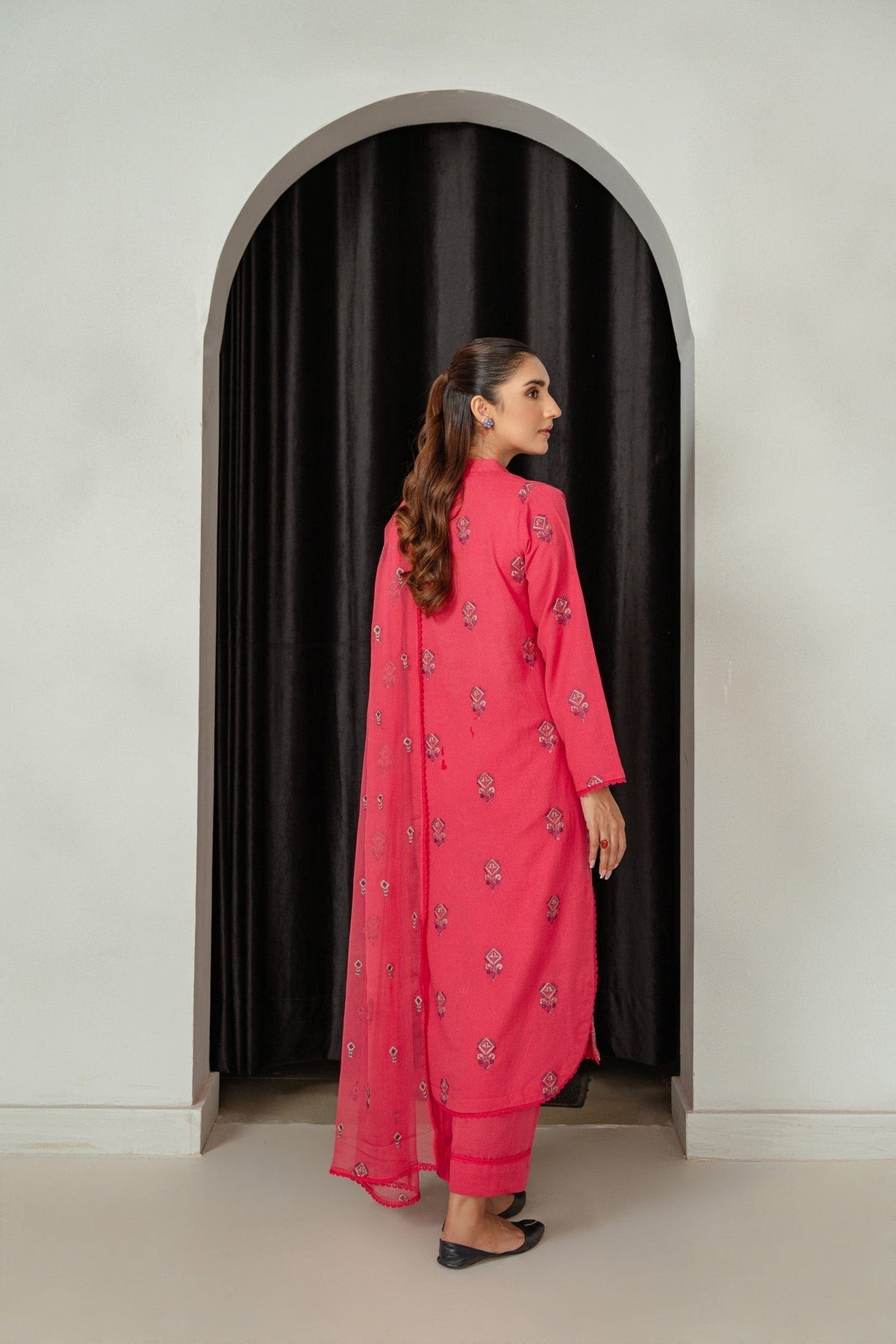 Taana Baana | Manzil Winter |  S3391B - Ladies Clothes - Maria Faisal