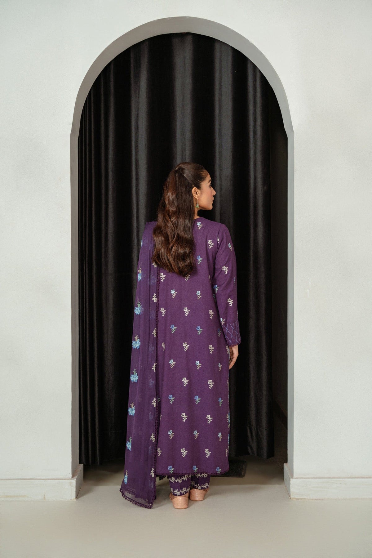 Taana Baana | Manzil Winter |  C3409A - Ladies Clothes - Maria Faisal