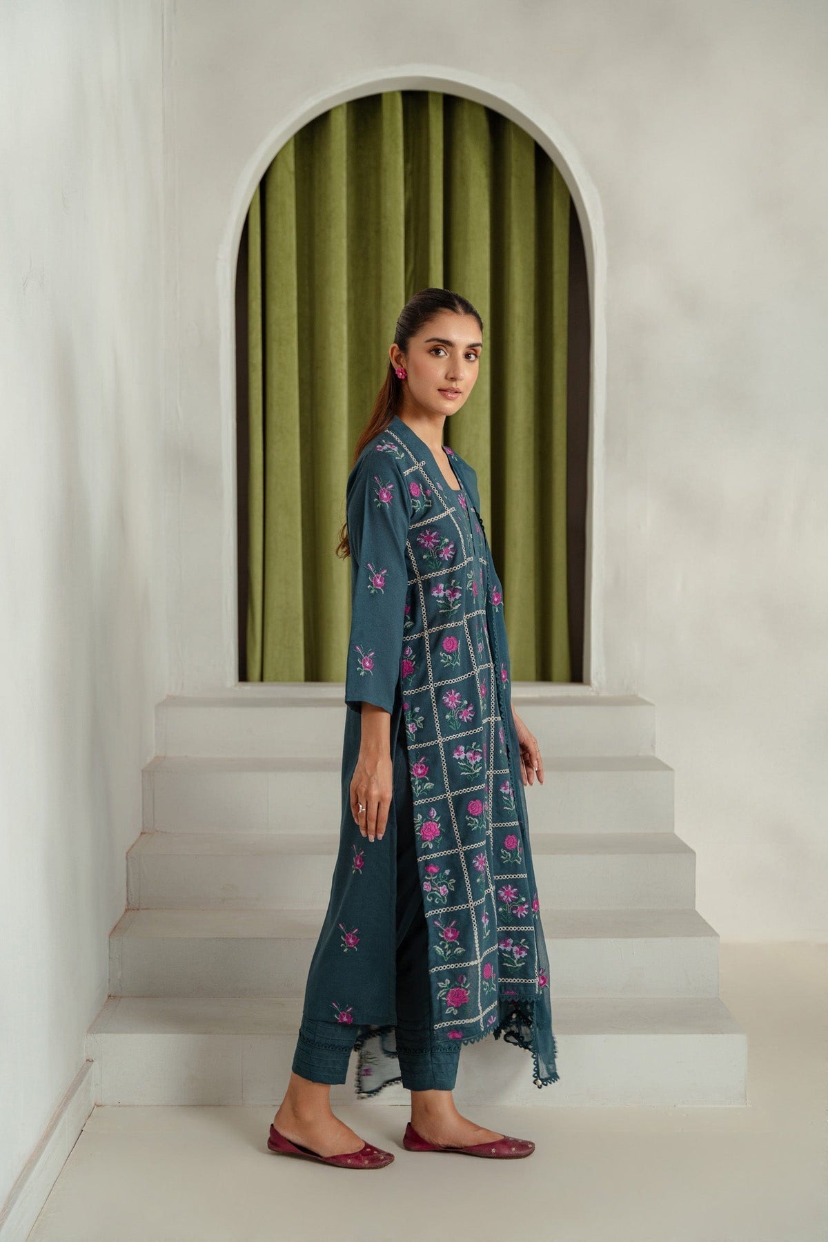 Taana Baana | Manzil Winter |  B3396 - Ladies Clothes - Maria Faisal