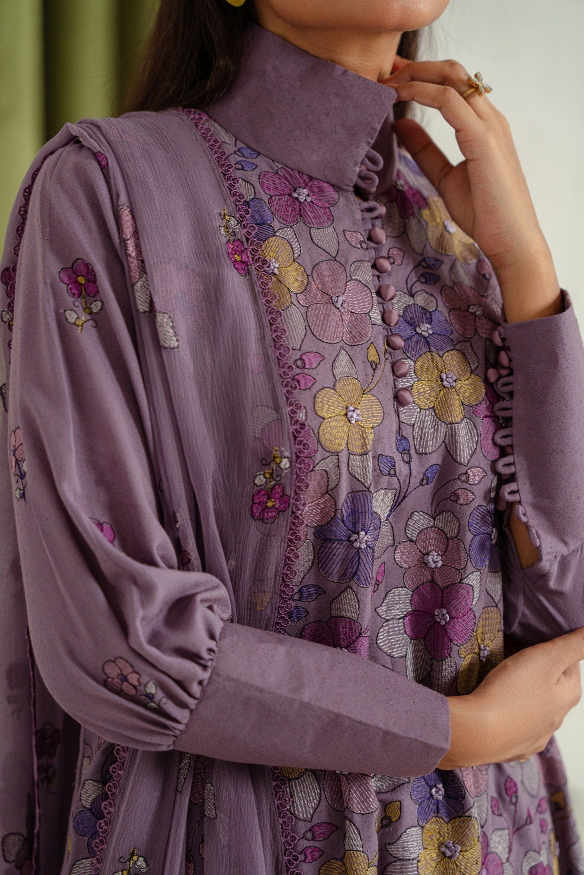 Taana Baana | Manzil Winter |  M3407B - Ladies Clothes - Maria Faisal