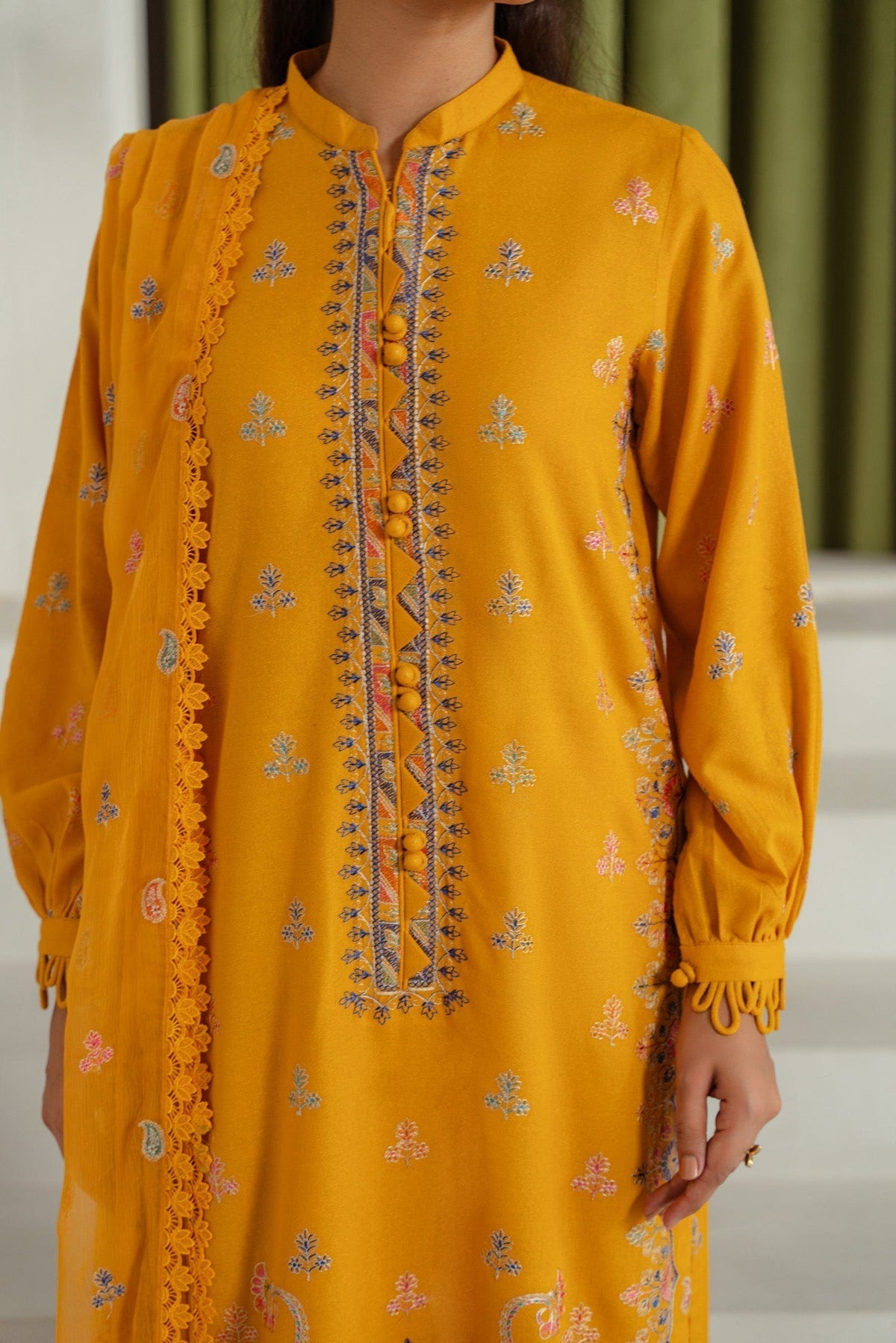 Taana Baana | Manzil Winter |  S3395A - Ladies Clothes - Maria Faisal