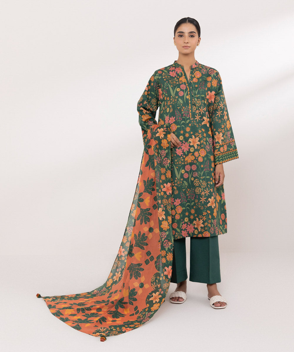 Sapphire | Intermix 2024 | Cambric Suit S-20 - Designer Dress with Intricate embroidery and embellishments. Shop elegent wedding dress at Maria Faisal.