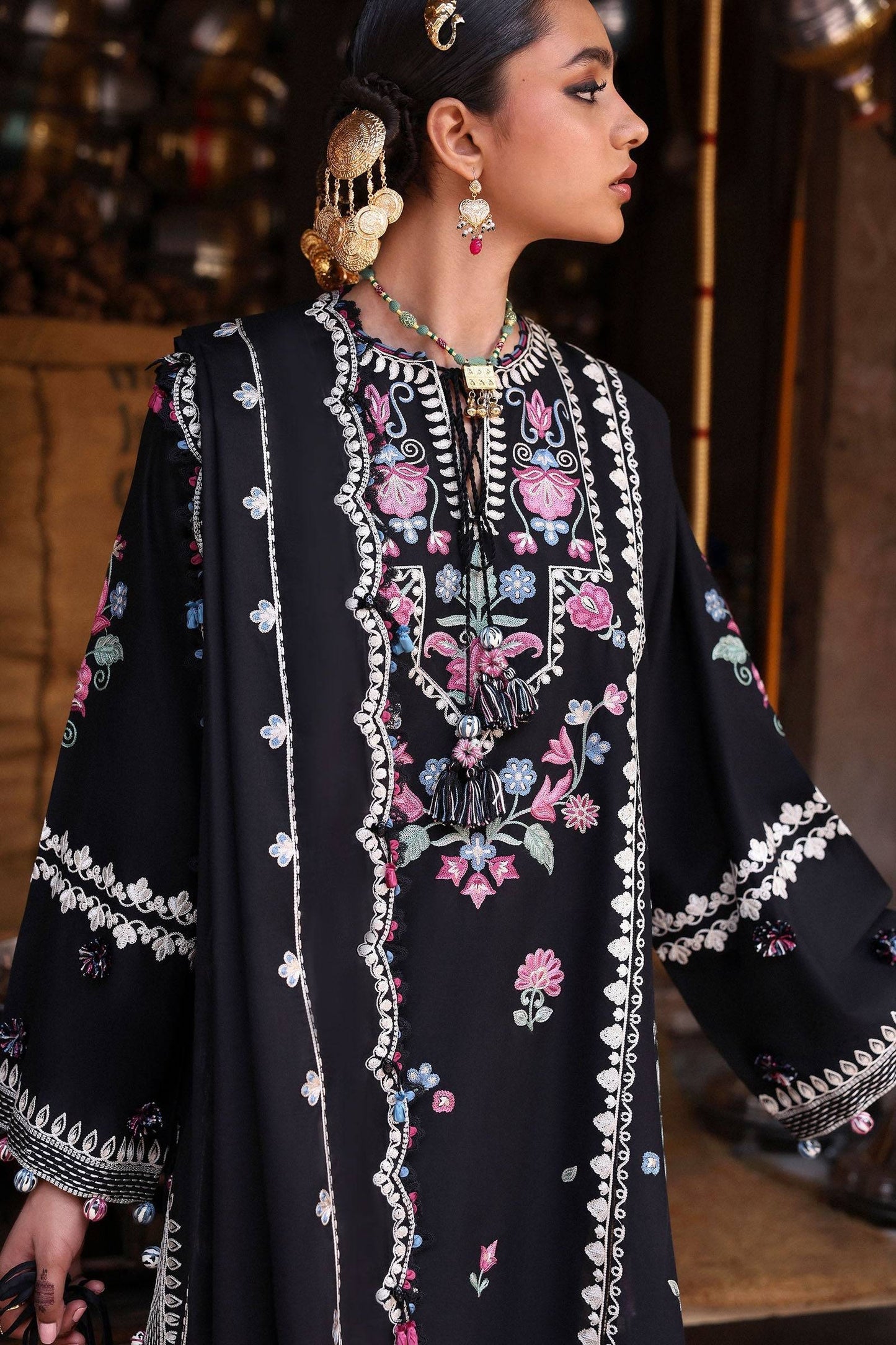 Zaha | Festive Lawn 25 | ZEENAT (ZF-25-07) by Maria Faisal - Registered Vendor of : zaha - type : Ladies Clothes - 100% original wedding dresses