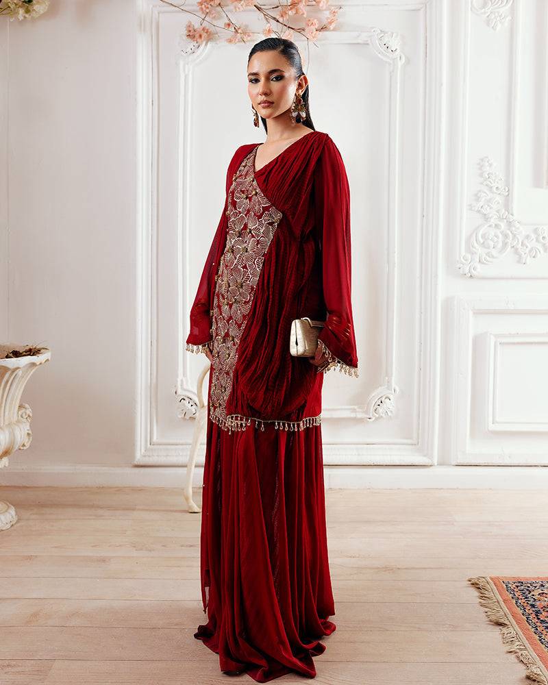 Ain | Zahra Formal Edit 25 | AN-112 by Maria Faisal - Registered Vendor of : Ain - type : Ladies Clothes - 100% original wedding dresses