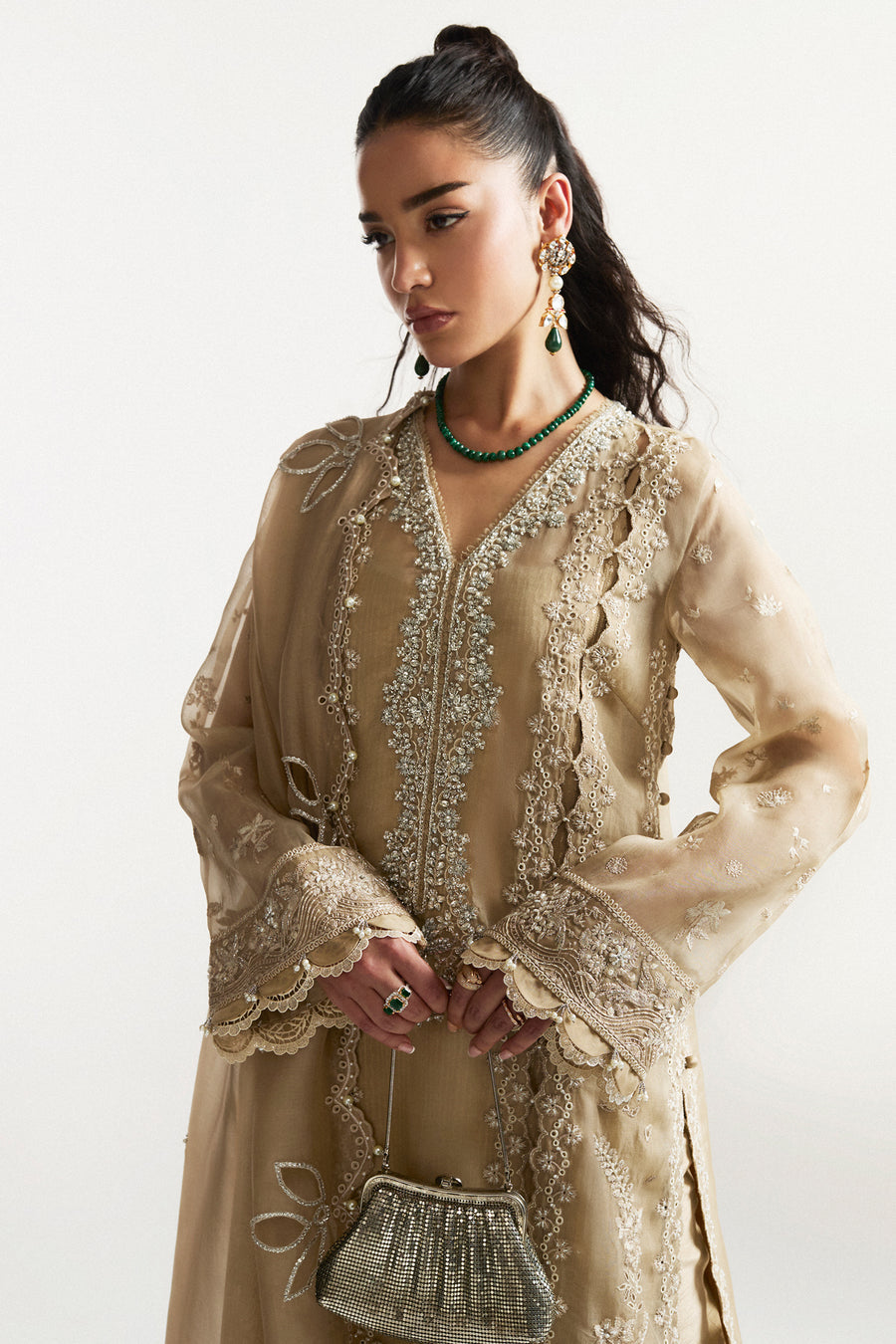 Elan | Vital Ornee | SOLEIL ELIXIR (EV-21372) - Formal Dress - available at Maria Faisal in UK and USA.