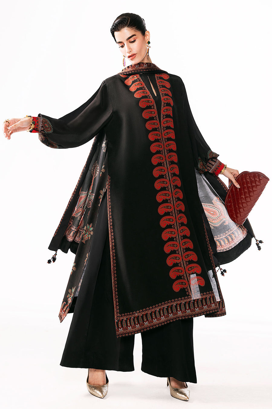 Elan | Auree Pret | AZELIE (EV-21394) - Formal Dress - available at Maria Faisal in UK and USA.