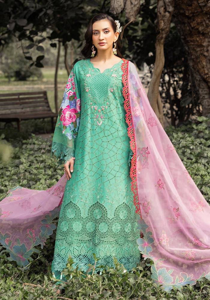Altan | Garden of grace | ALT-02 Azure Petals by Maria Faisal - Registered Vendor of : Altan - type : Ladies Clothes - 100% original wedding dresses